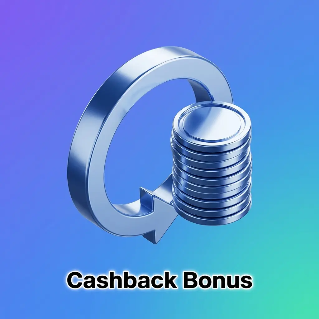 Cashback bonus returning a percentage of net losses on Aviator game, credited weekly or monthly to offset losing sessions